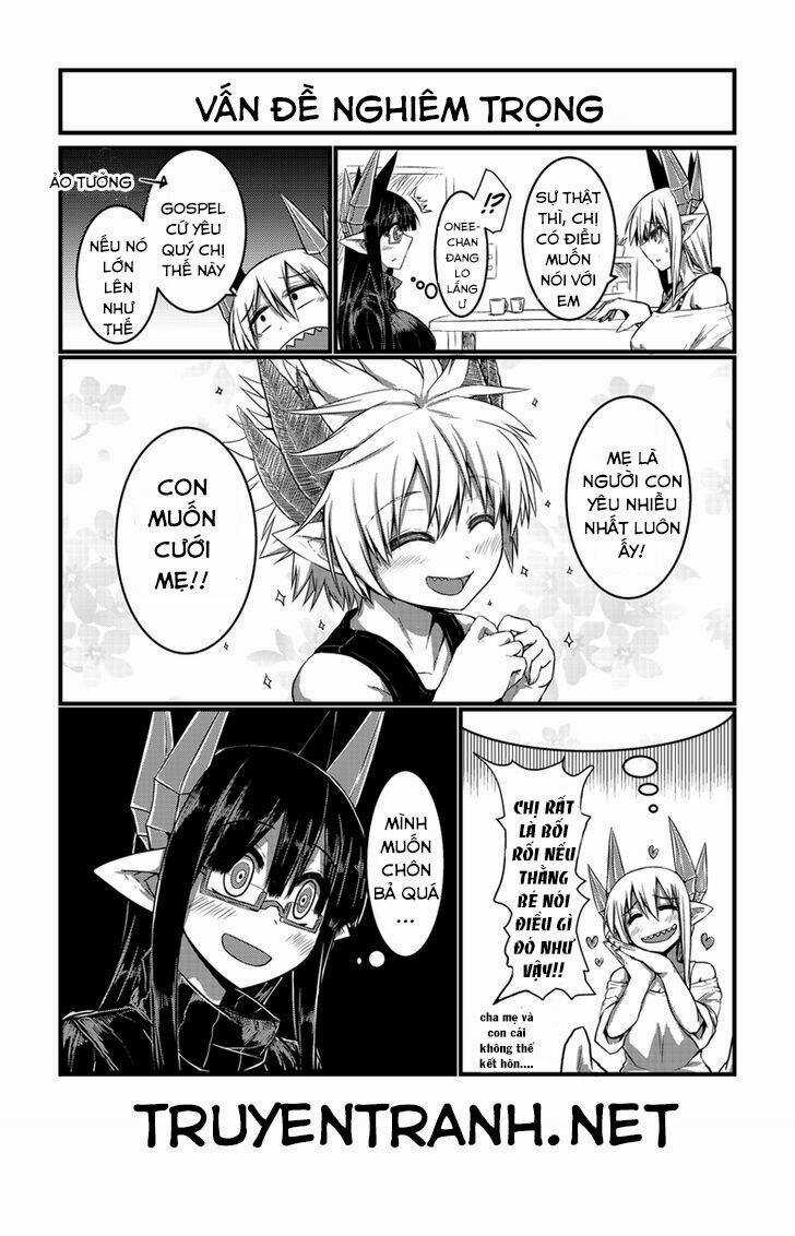 Musuko Ga Kawaikute Shikataganai Mazoku No Hahaoya Chapter 6 trang 4