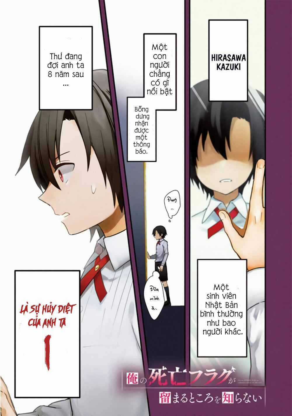 My Death Flags Show No Sign Of Ending. Chapter 1 trang 1