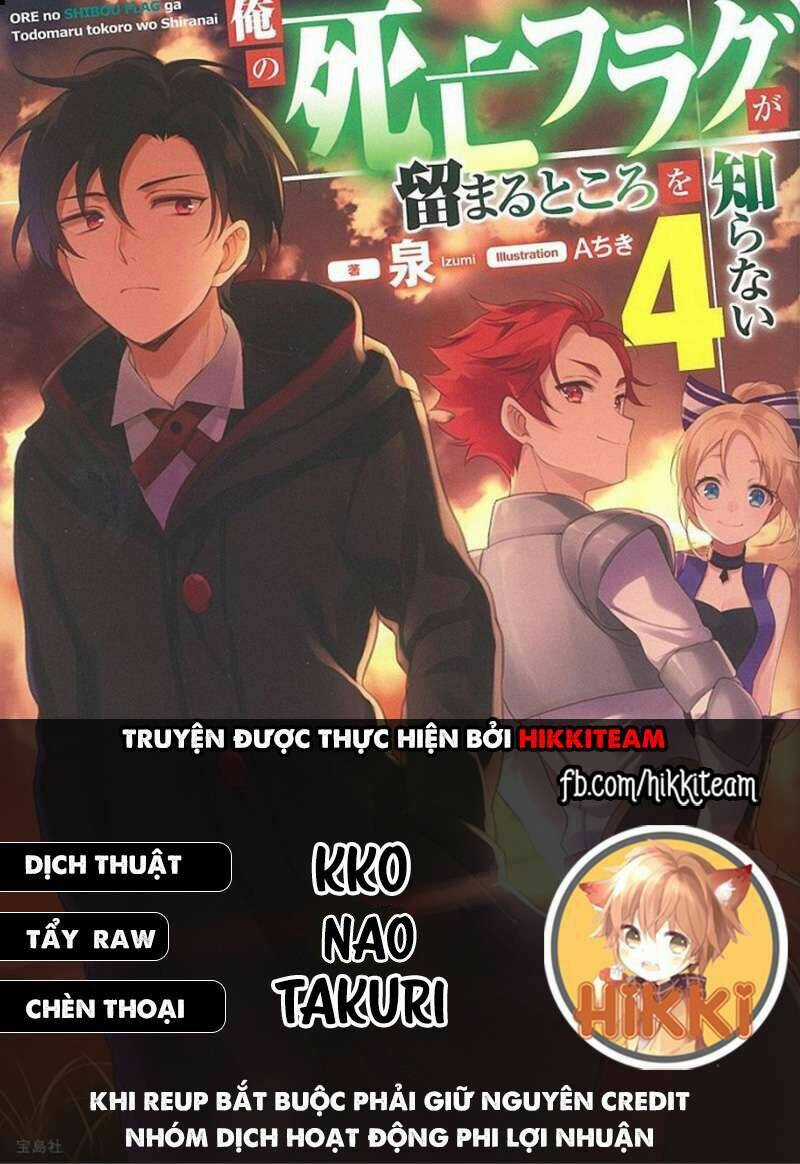 My Death Flags Show No Sign Of Ending. Chapter 32 trang 0