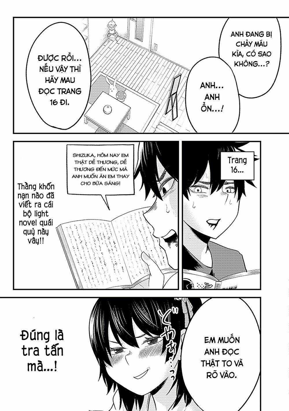 MY STEPSISTER WHO SAYS GO DIE GO DIE TO ME EVERYDAY, TRIES TO HYPNOTIZE ME TO FALL FOR HER Chapter 3 trang 13