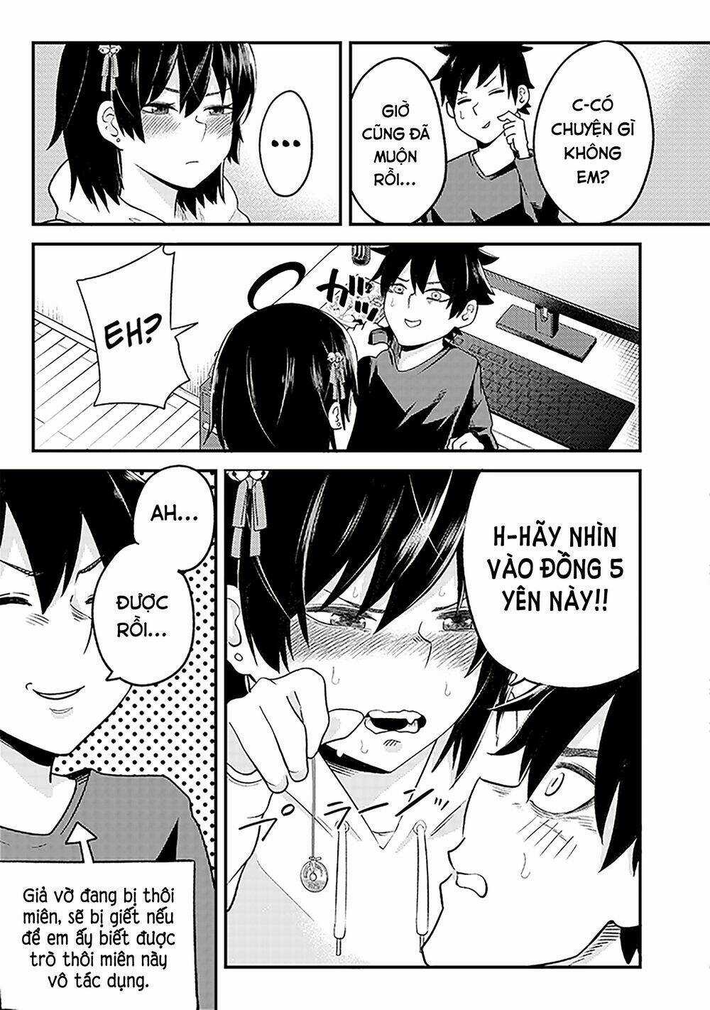 MY STEPSISTER WHO SAYS GO DIE GO DIE TO ME EVERYDAY, TRIES TO HYPNOTIZE ME TO FALL FOR HER Chapter 3 trang 5