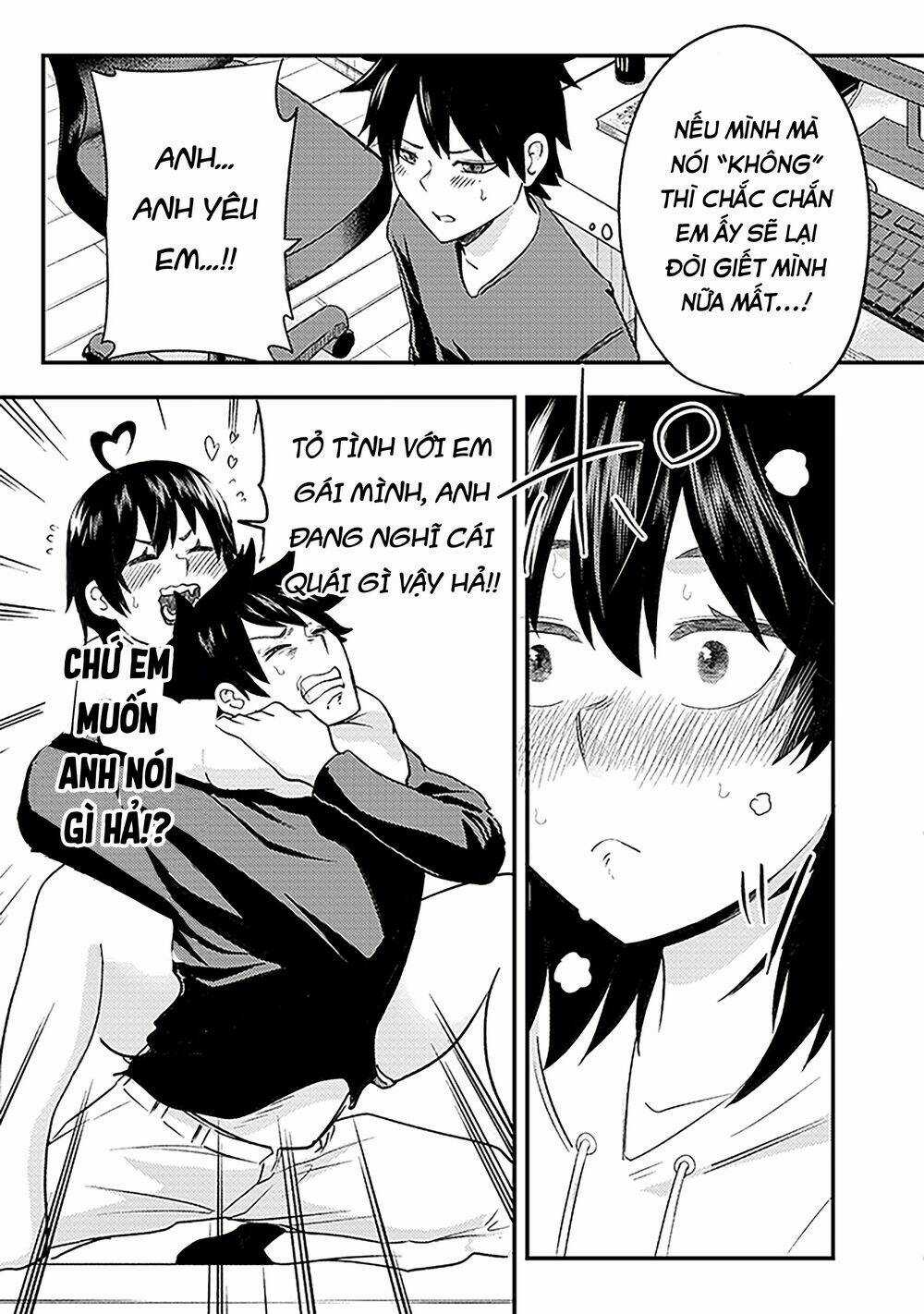 MY STEPSISTER WHO SAYS GO DIE GO DIE TO ME EVERYDAY, TRIES TO HYPNOTIZE ME TO FALL FOR HER Chapter 3 trang 7