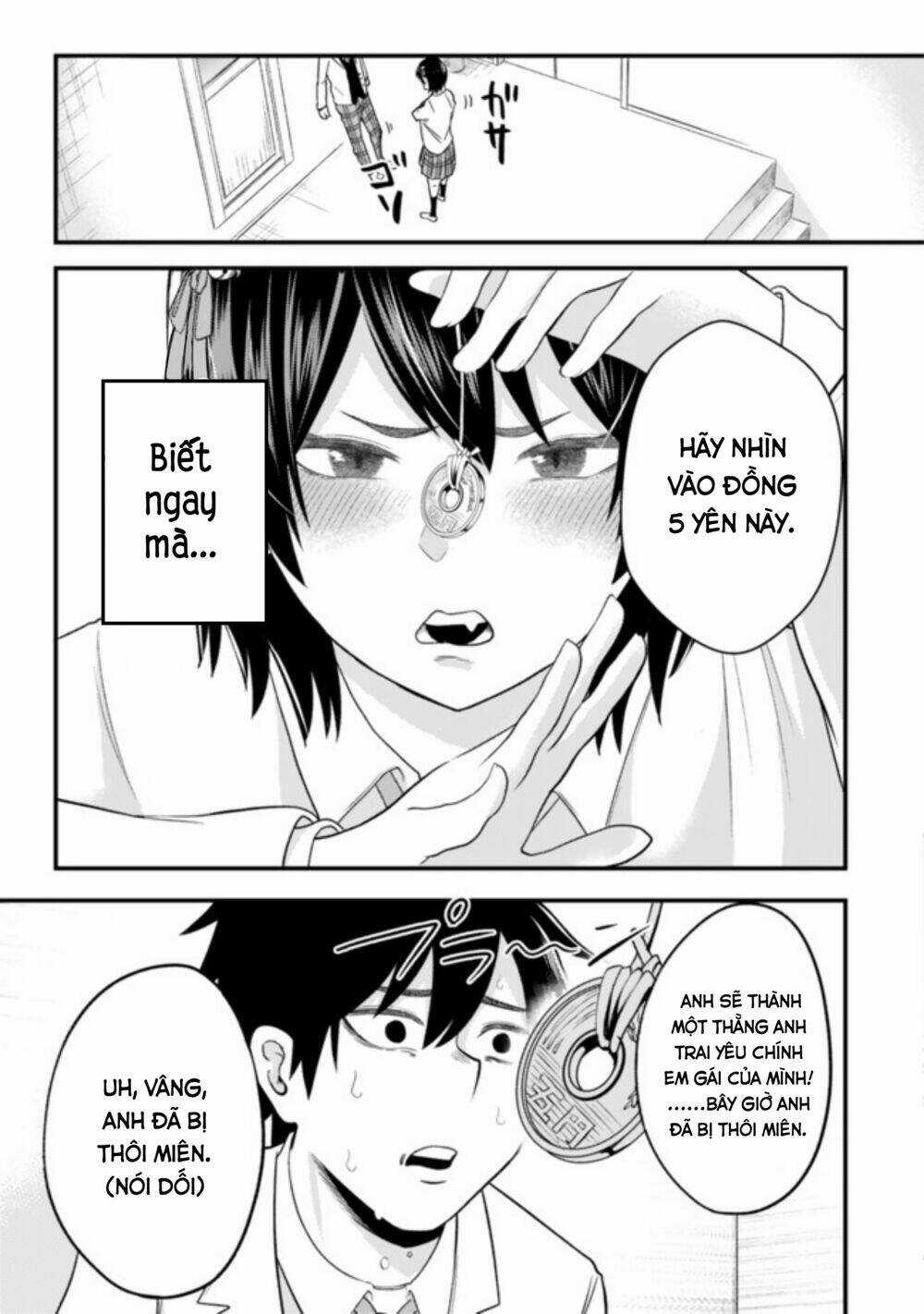 MY STEPSISTER WHO SAYS GO DIE GO DIE TO ME EVERYDAY, TRIES TO HYPNOTIZE ME TO FALL FOR HER Chapter 4 trang 11