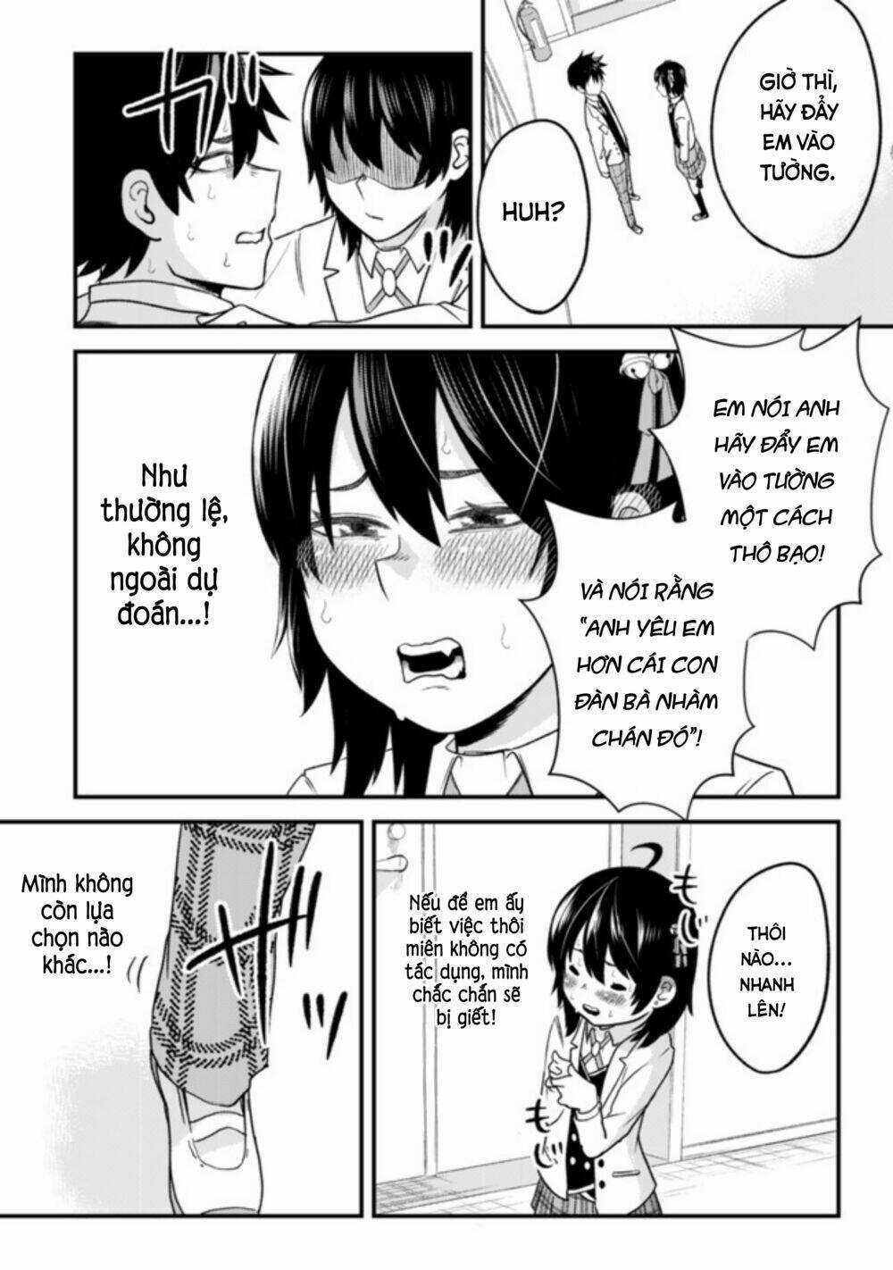 MY STEPSISTER WHO SAYS GO DIE GO DIE TO ME EVERYDAY, TRIES TO HYPNOTIZE ME TO FALL FOR HER Chapter 4 trang 12