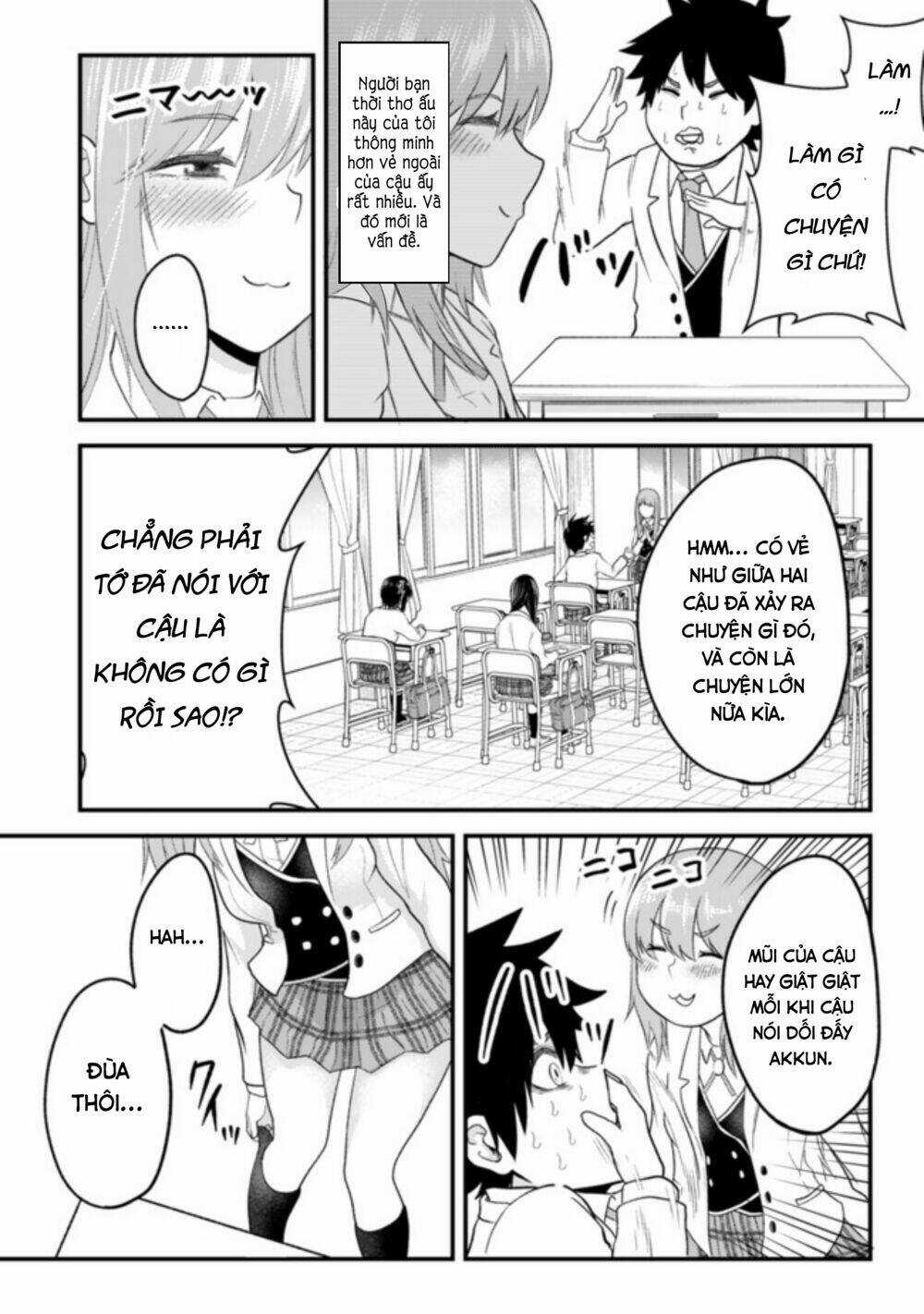 MY STEPSISTER WHO SAYS GO DIE GO DIE TO ME EVERYDAY, TRIES TO HYPNOTIZE ME TO FALL FOR HER Chapter 4 trang 4