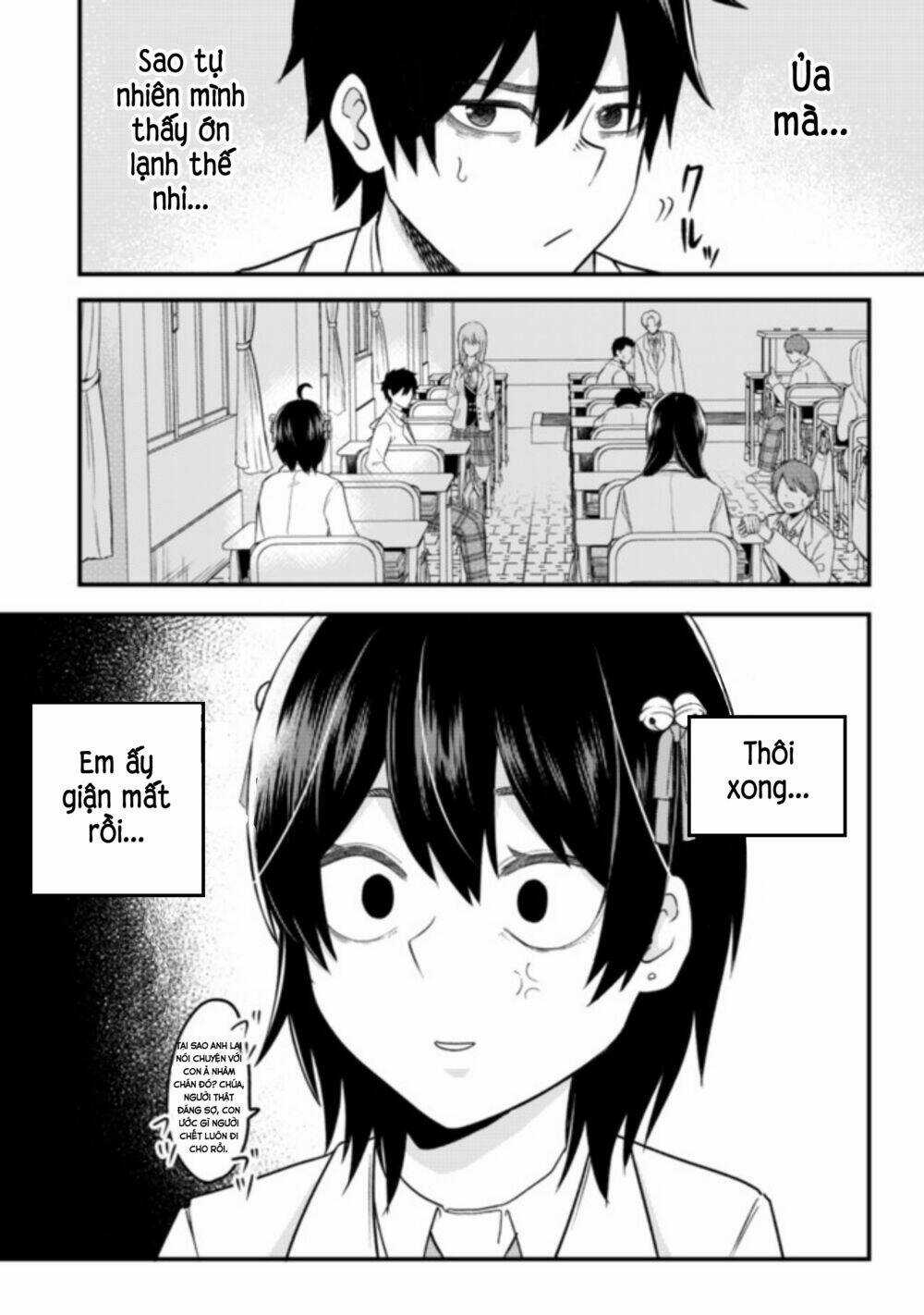 MY STEPSISTER WHO SAYS GO DIE GO DIE TO ME EVERYDAY, TRIES TO HYPNOTIZE ME TO FALL FOR HER Chapter 4 trang 6