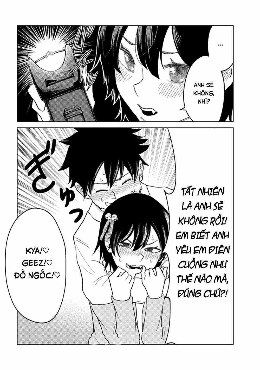 MY STEPSISTER WHO SAYS GO DIE GO DIE TO ME EVERYDAY, TRIES TO HYPNOTIZE ME TO FALL FOR HER Chapter 7 trang 19