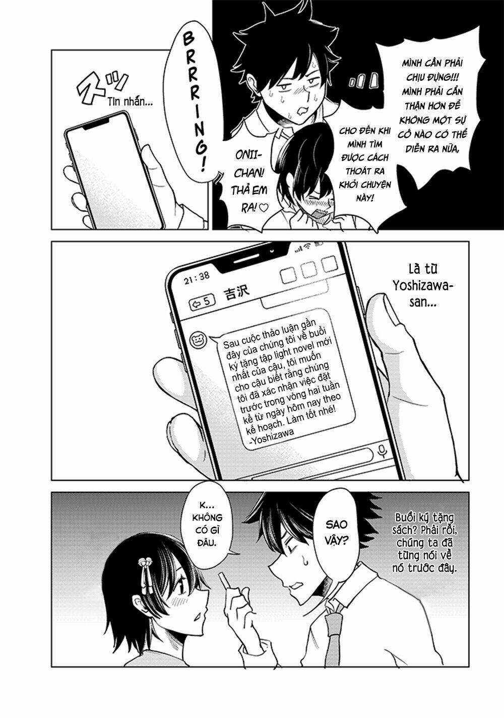 MY STEPSISTER WHO SAYS GO DIE GO DIE TO ME EVERYDAY, TRIES TO HYPNOTIZE ME TO FALL FOR HER Chapter 7 trang 20