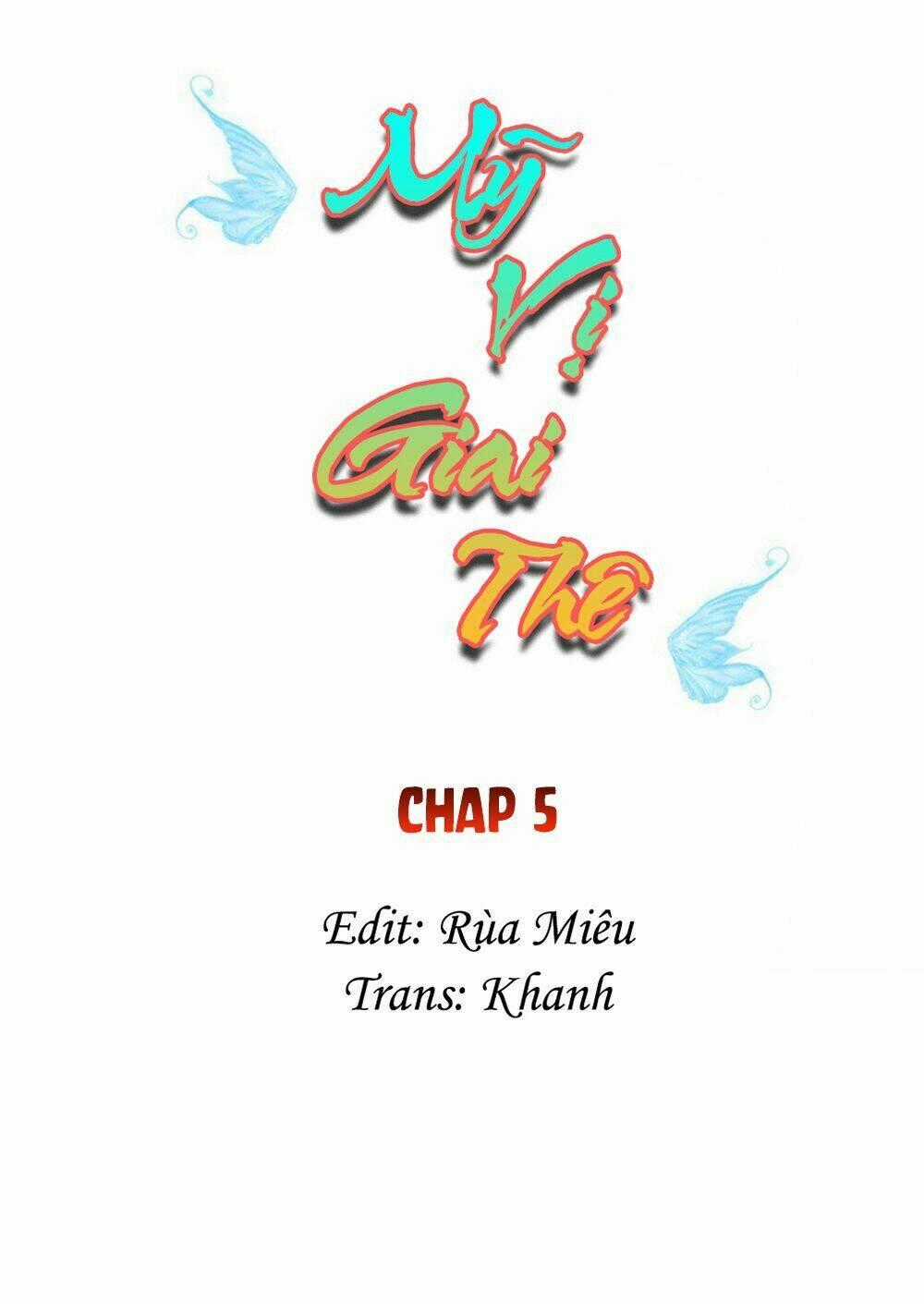 Mỹ Vị Giai Thê Chapter 5 trang 1