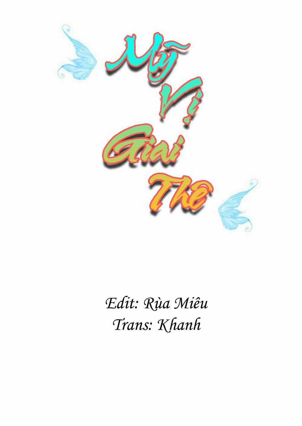 Mỹ Vị Giai Thê Chapter 7 trang 1