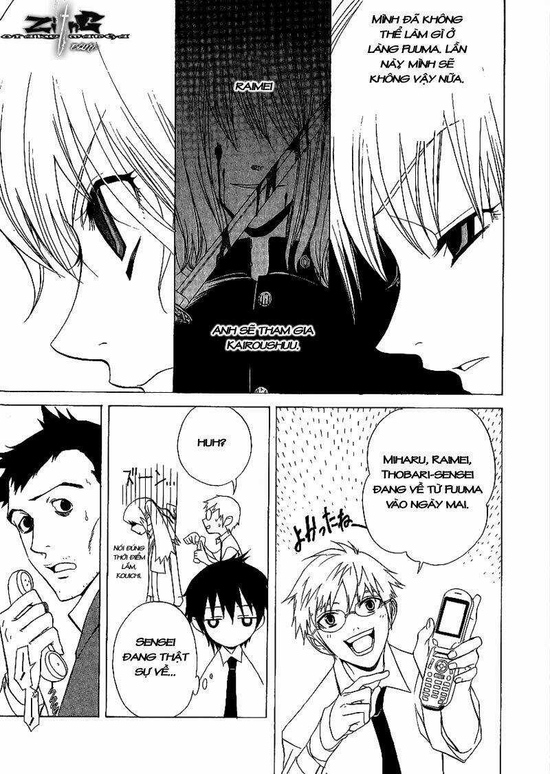 Nabari no Ou Chapter 8 trang 17