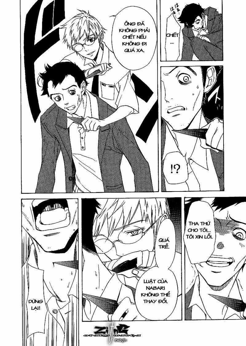 Nabari no Ou Chapter 8 trang 28