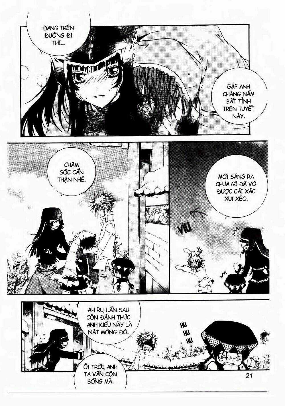 Nabi - Cánh Bướm Chapter 1 trang 17