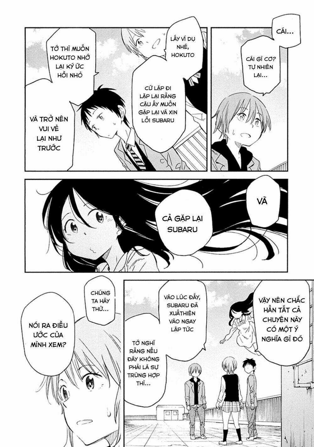 Nagareboshi Ni Negau Hodo Bokura Wa Sunao Ja Nai Chapter 3 trang 9