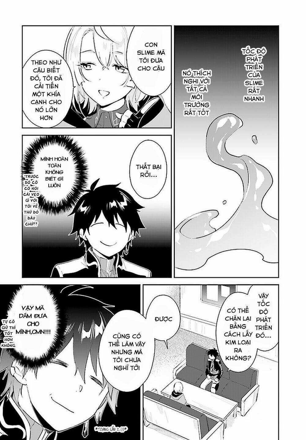 Nageki No Bourei Wa Intai Shitai - Saijiyaku Hanta Ni Yoru Saikiyou Patei Ikusei Jutsu Chapter 22.1 trang 9