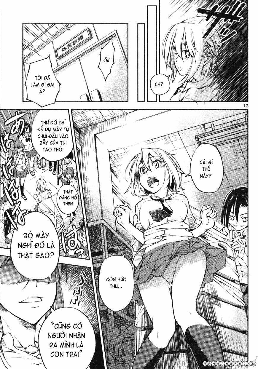 Naisho no Otome Revolver Chapter 2 trang 13