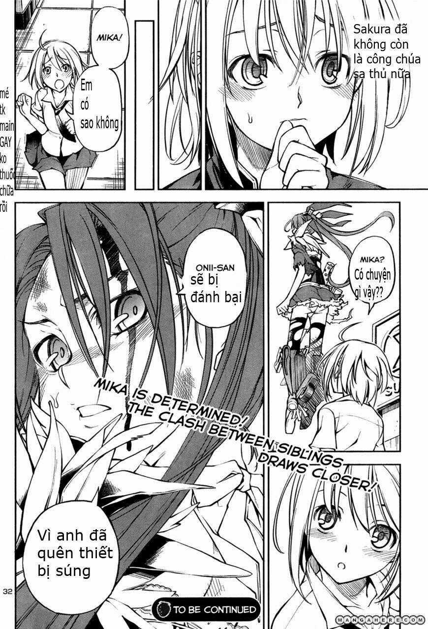 Naisho no Otome Revolver Chapter 3 trang 31