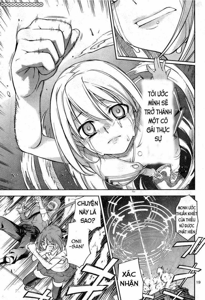 Naisho no Otome Revolver Chapter 4 trang 19