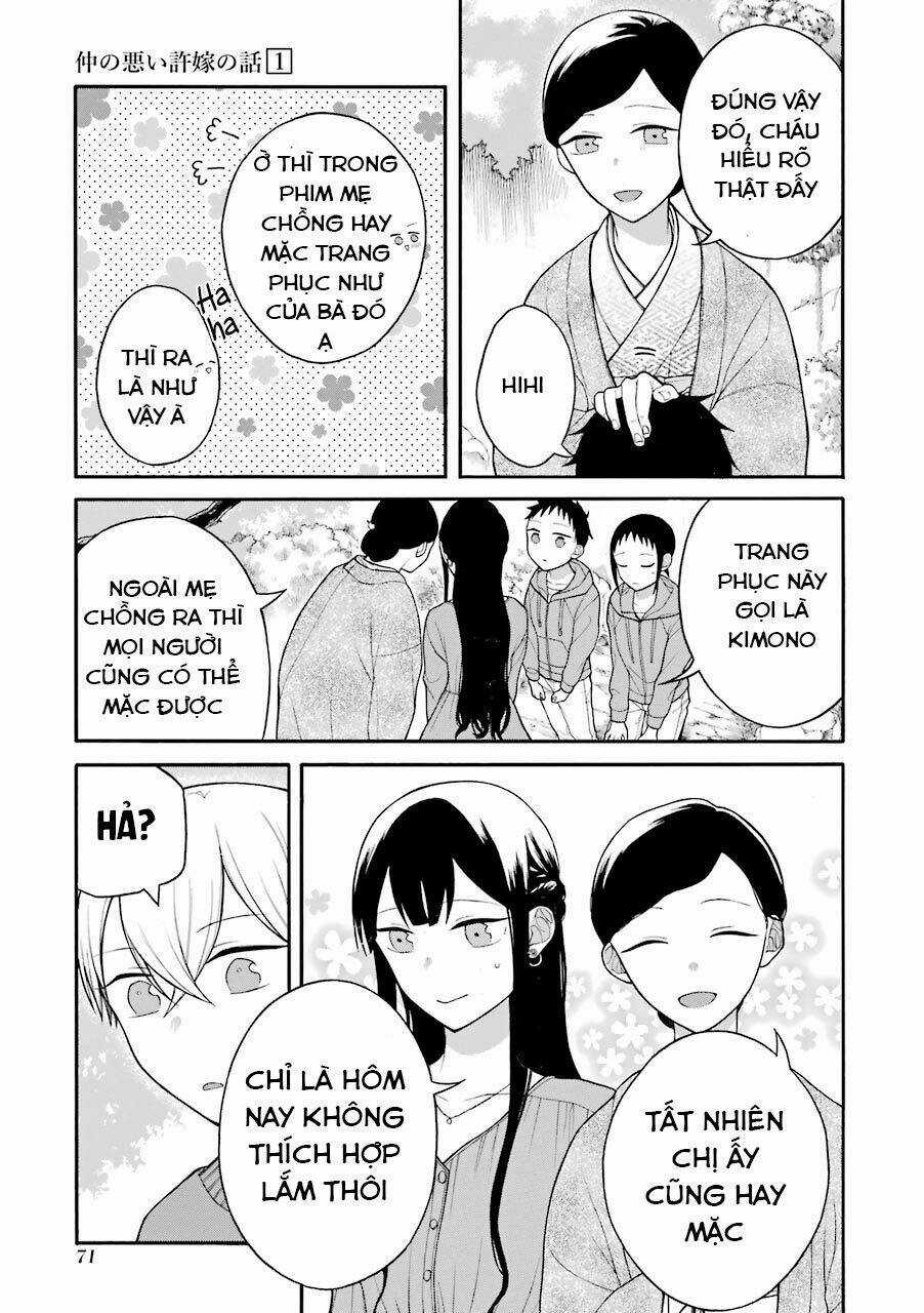 Naka No Warui Iinazuke No Hanashi Chapter 10.1 trang 9
