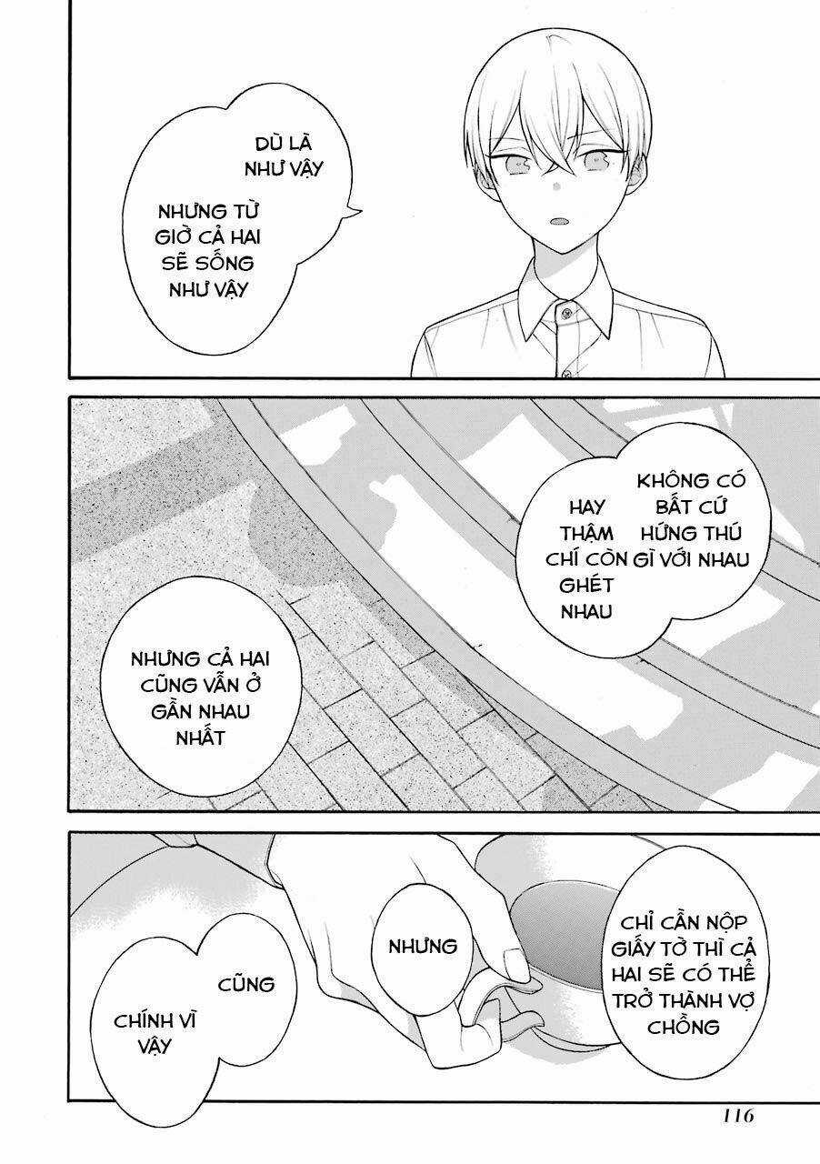 Naka No Warui Iinazuke No Hanashi Chapter 23.5 trang 19
