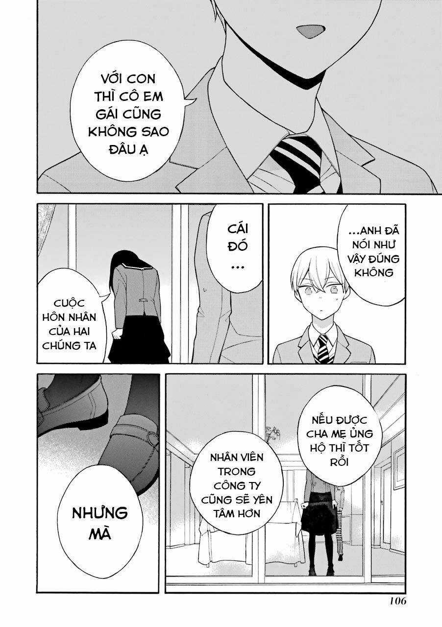 Naka No Warui Iinazuke No Hanashi Chapter 23.5 trang 9