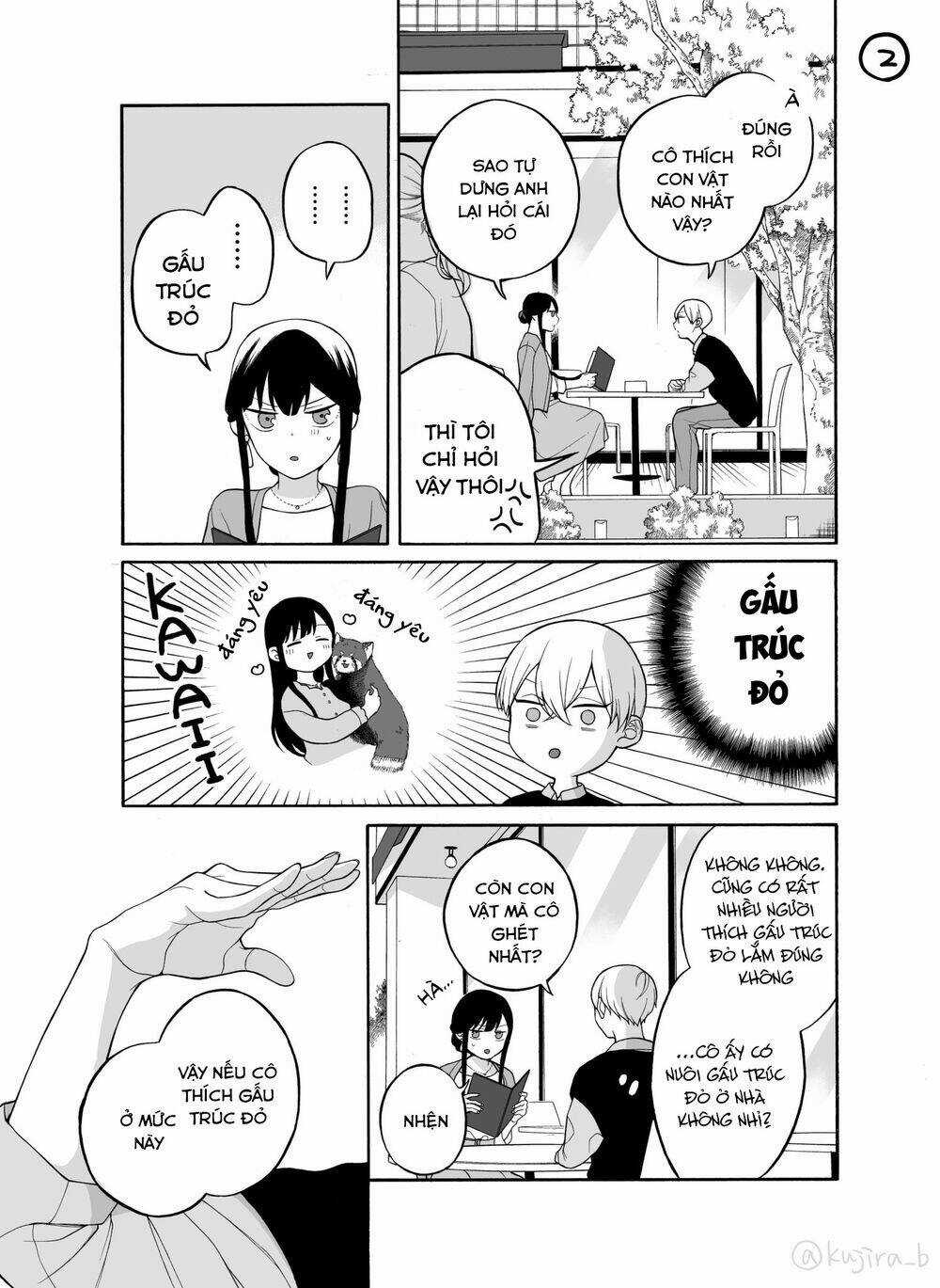 Naka No Warui Iinazuke No Hanashi Chapter 25 trang 2