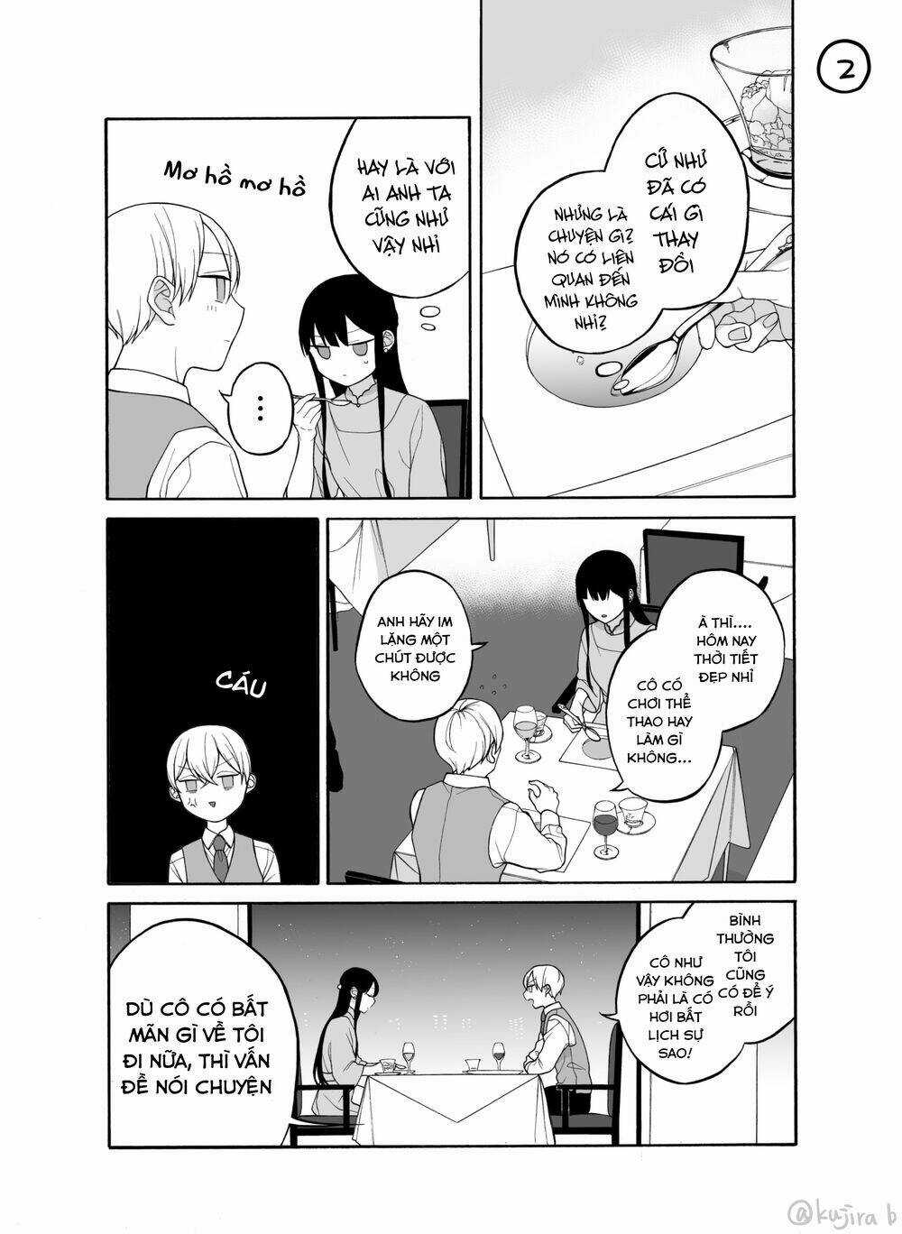 Naka No Warui Iinazuke No Hanashi Chapter 28 trang 2