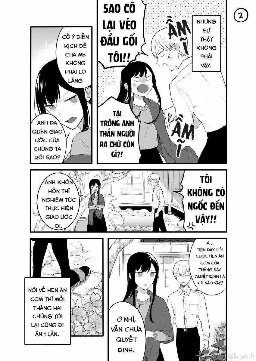 Naka No Warui Iinazuke No Hanashi Chapter 3 trang 3