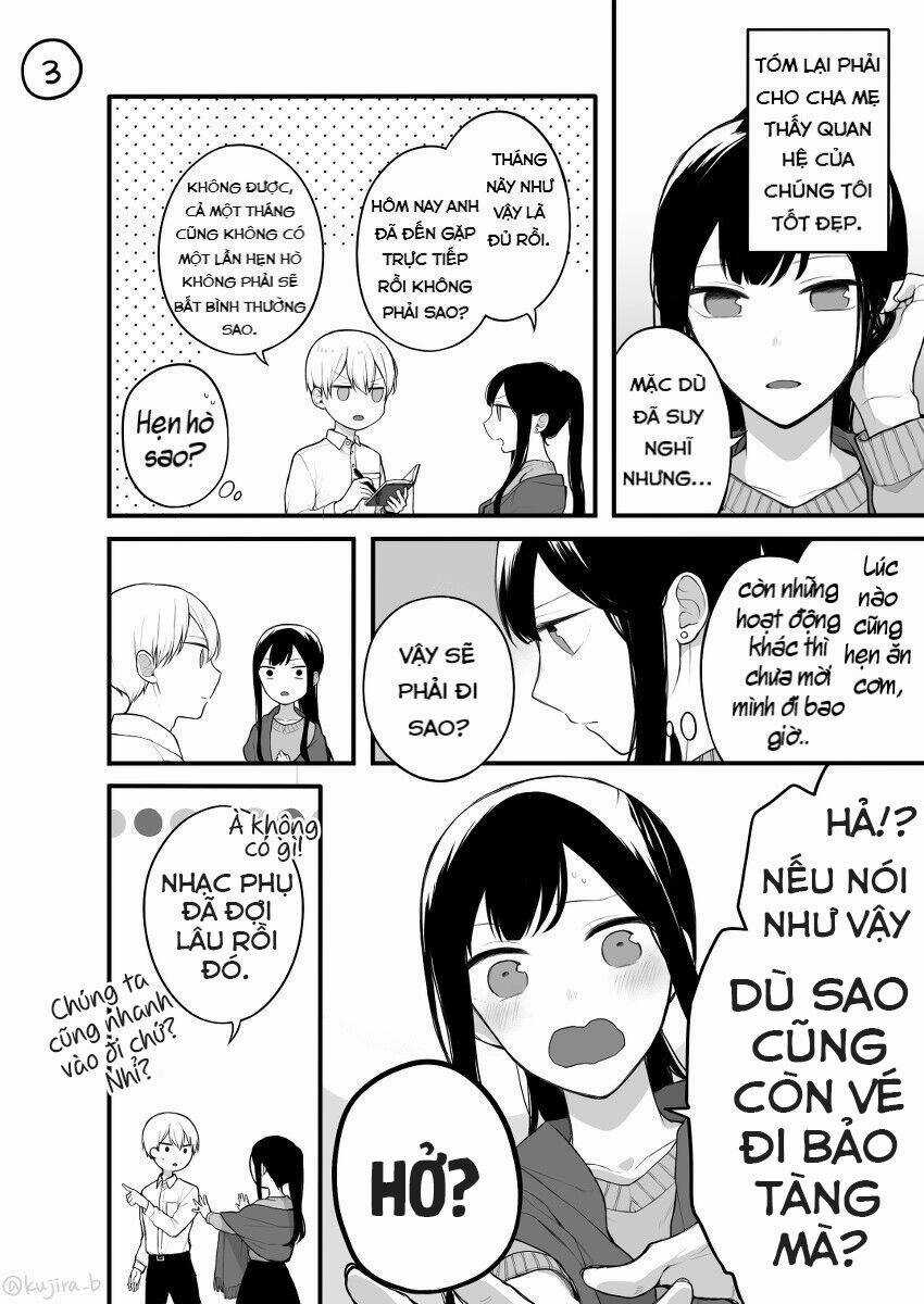 Naka No Warui Iinazuke No Hanashi Chapter 3 trang 4