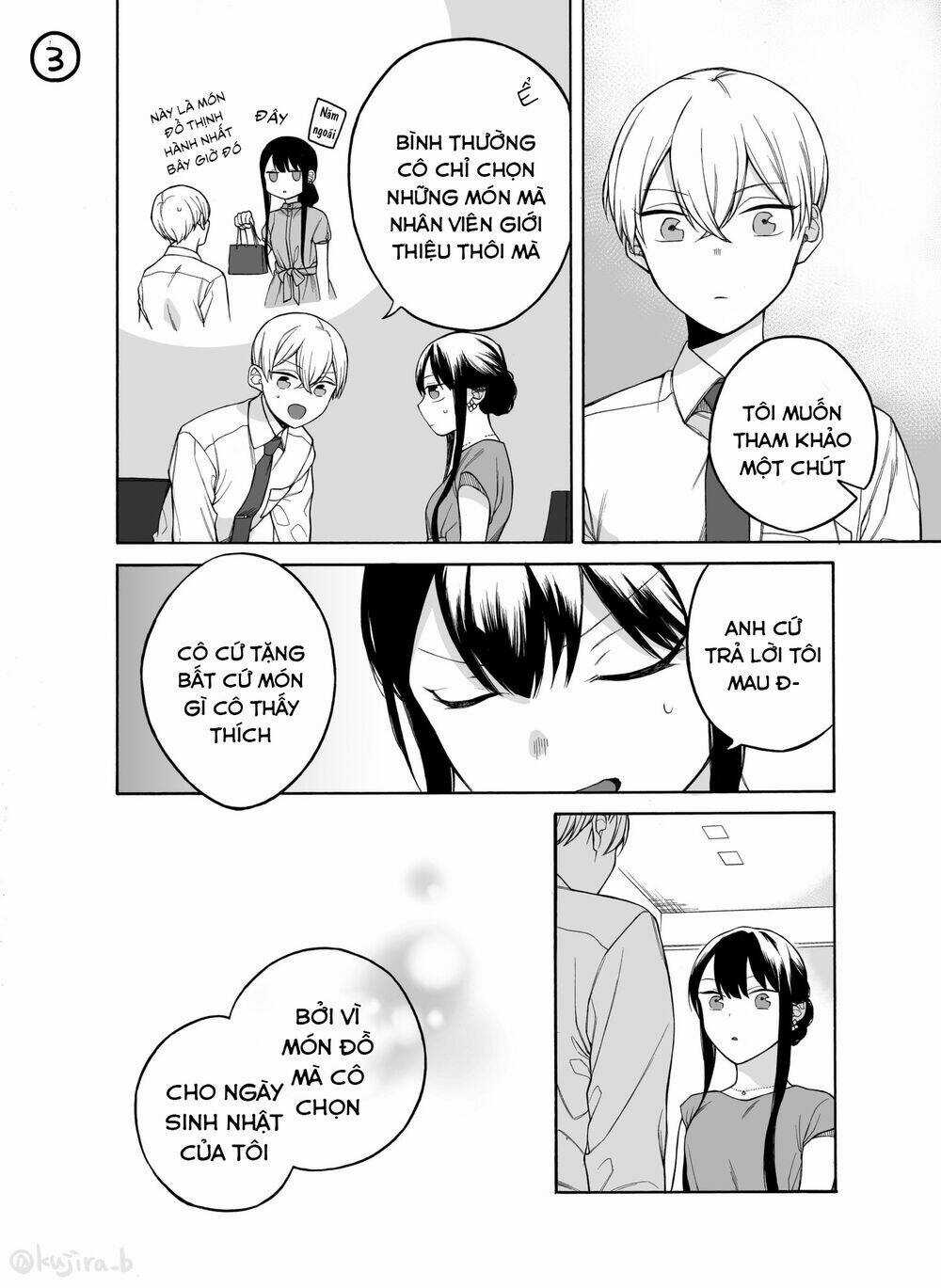 Naka No Warui Iinazuke No Hanashi Chapter 30 trang 3