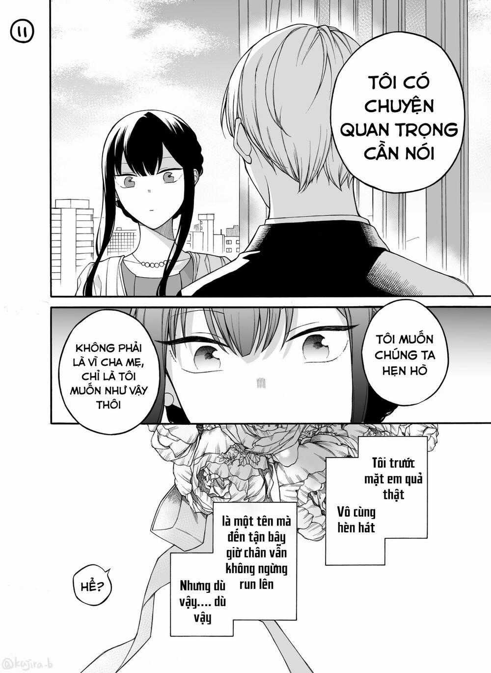 Naka No Warui Iinazuke No Hanashi Chapter 36 trang 11