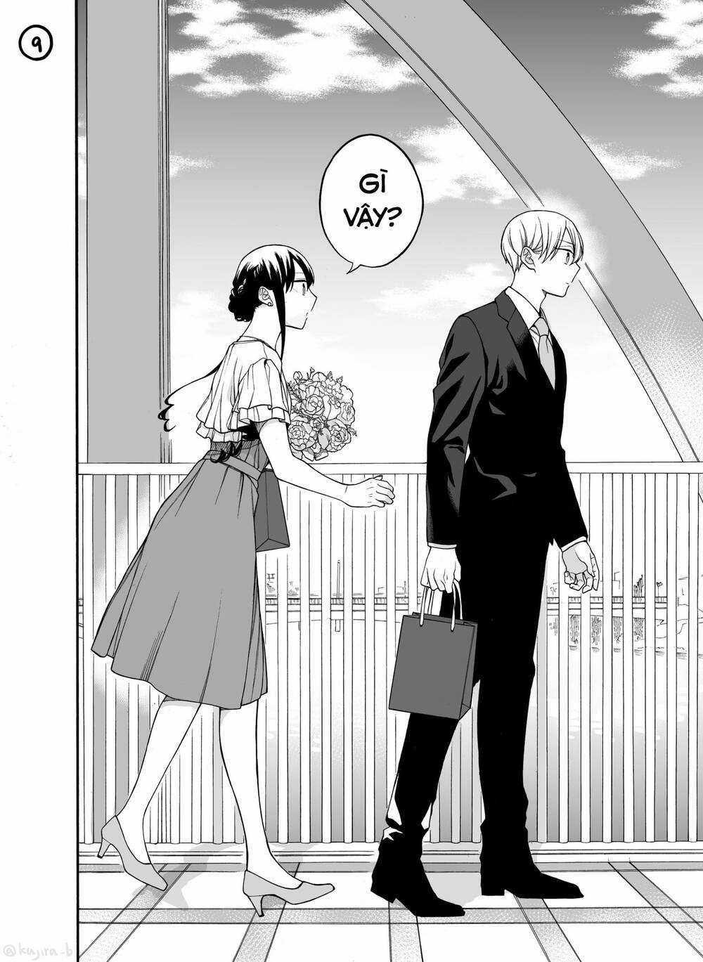 Naka No Warui Iinazuke No Hanashi Chapter 36 trang 9