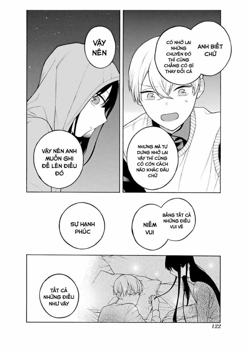 Naka No Warui Iinazuke No Hanashi Chapter 37.5 trang 15