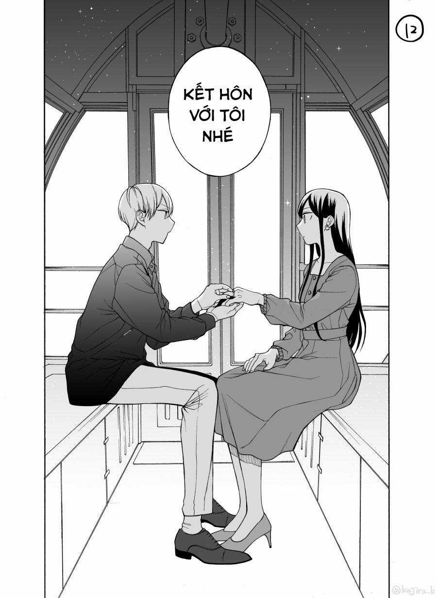Naka No Warui Iinazuke No Hanashi Chapter 37 trang 12
