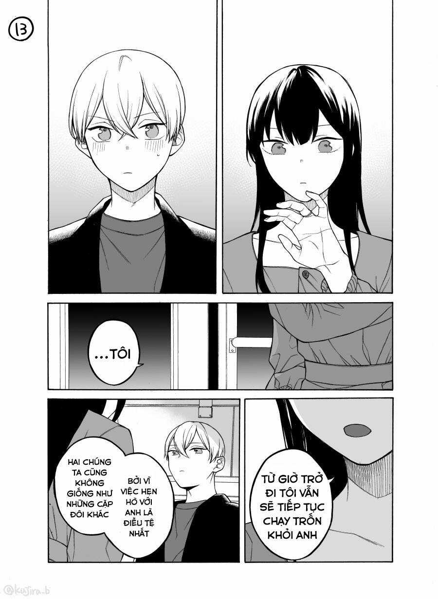 Naka No Warui Iinazuke No Hanashi Chapter 37 trang 13