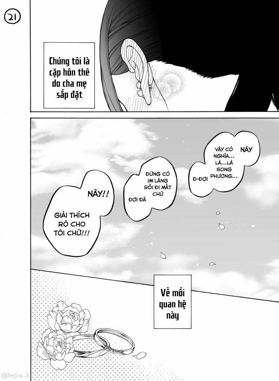 Naka No Warui Iinazuke No Hanashi Chapter 37 trang 20