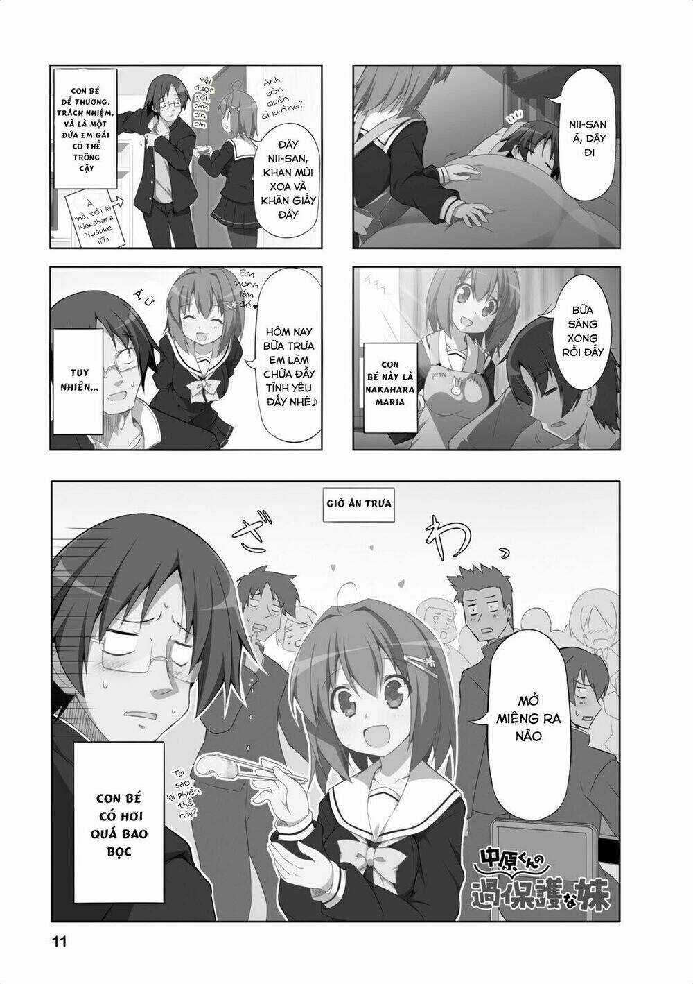 Nakahara-Kun No Kahogo Na Imouto Chapter 0 trang 14