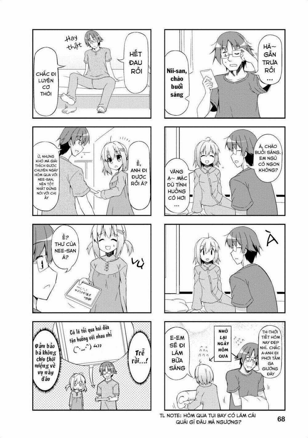 Nakahara-Kun No Kahogo Na Imouto Chapter 6 trang 12