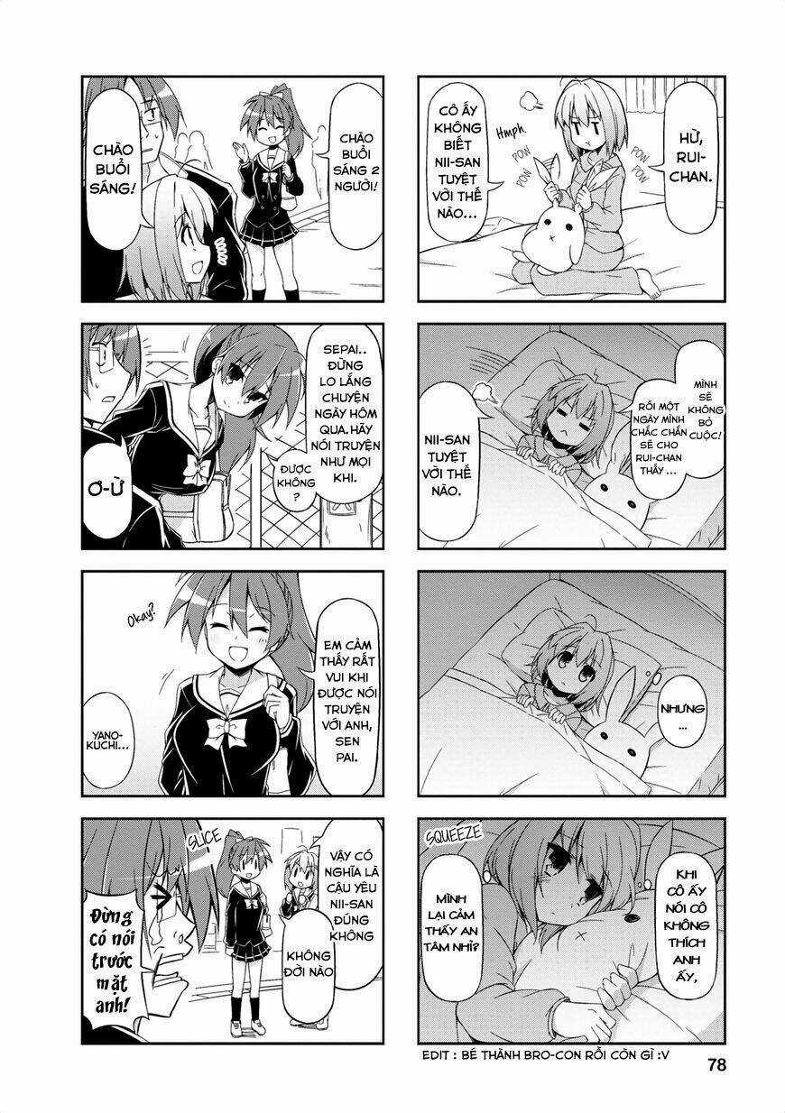 Nakahara-Kun No Kahogo Na Imouto Chapter 7 trang 12