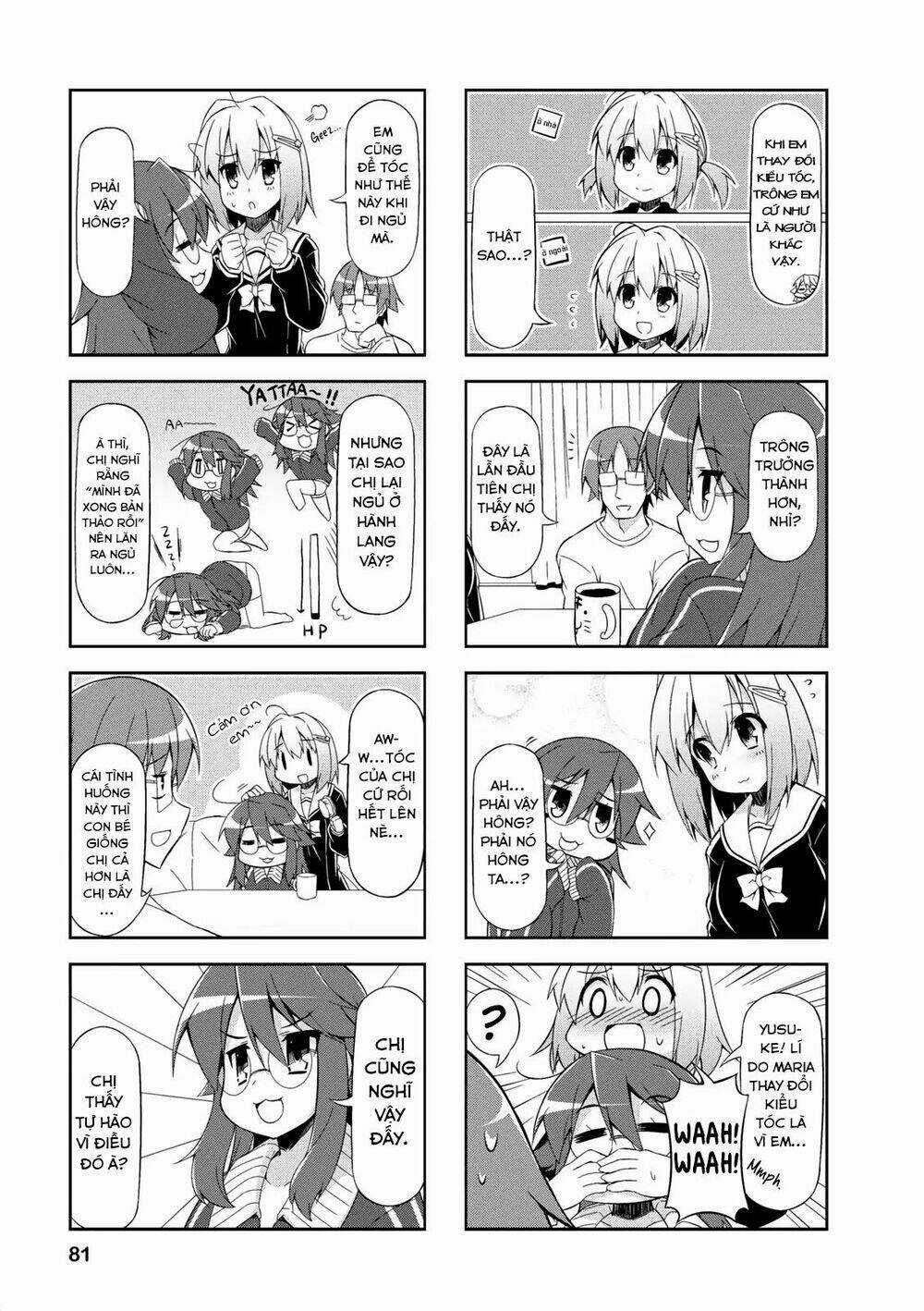 Nakahara-Kun No Kahogo Na Imouto Chapter 8 trang 5