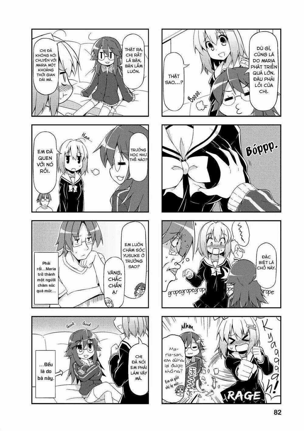 Nakahara-Kun No Kahogo Na Imouto Chapter 8 trang 6