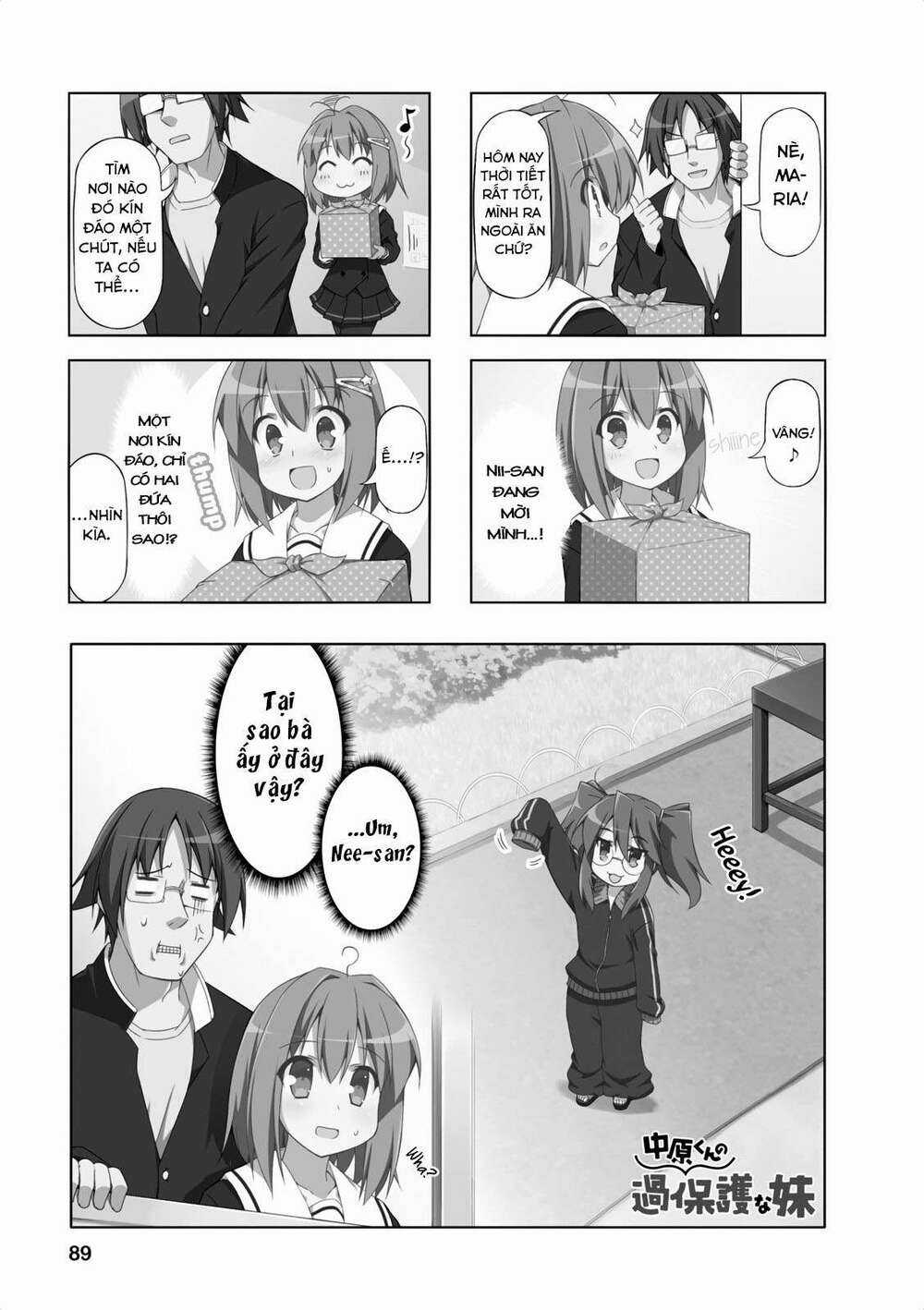 Nakahara-Kun No Kahogo Na Imouto Chapter 9 trang 3