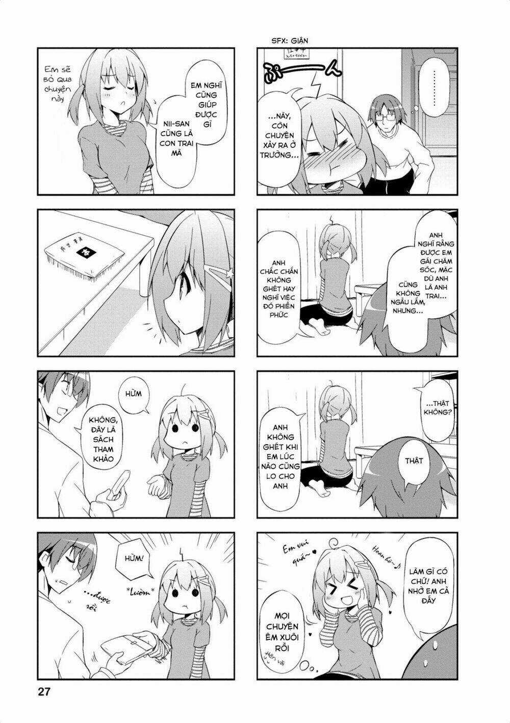 Nakahara no Kahogo na Imouto Chapter 2 trang 9