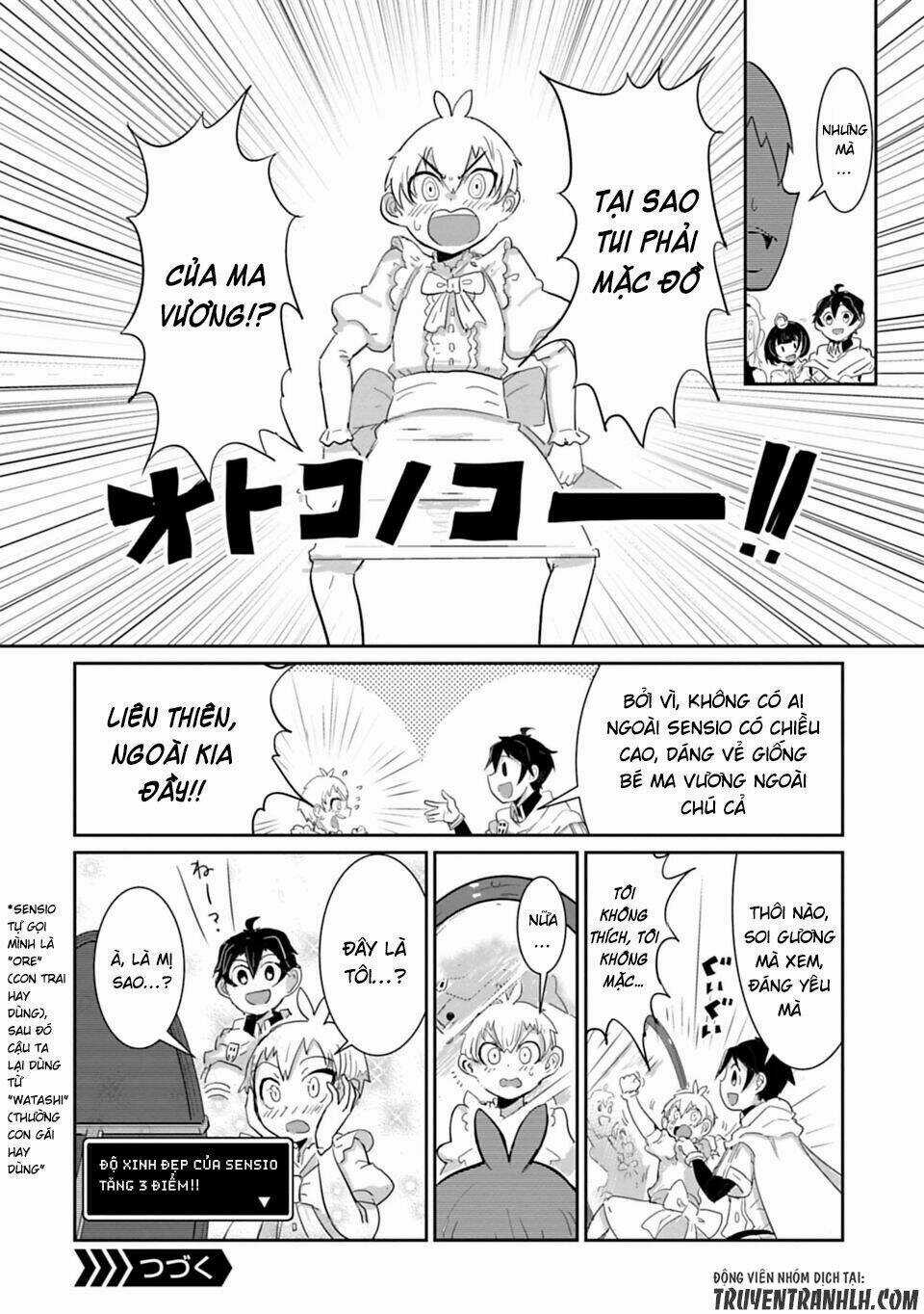 NAKANAIDE MAOU-CHAN Chapter 16.5 trang 3