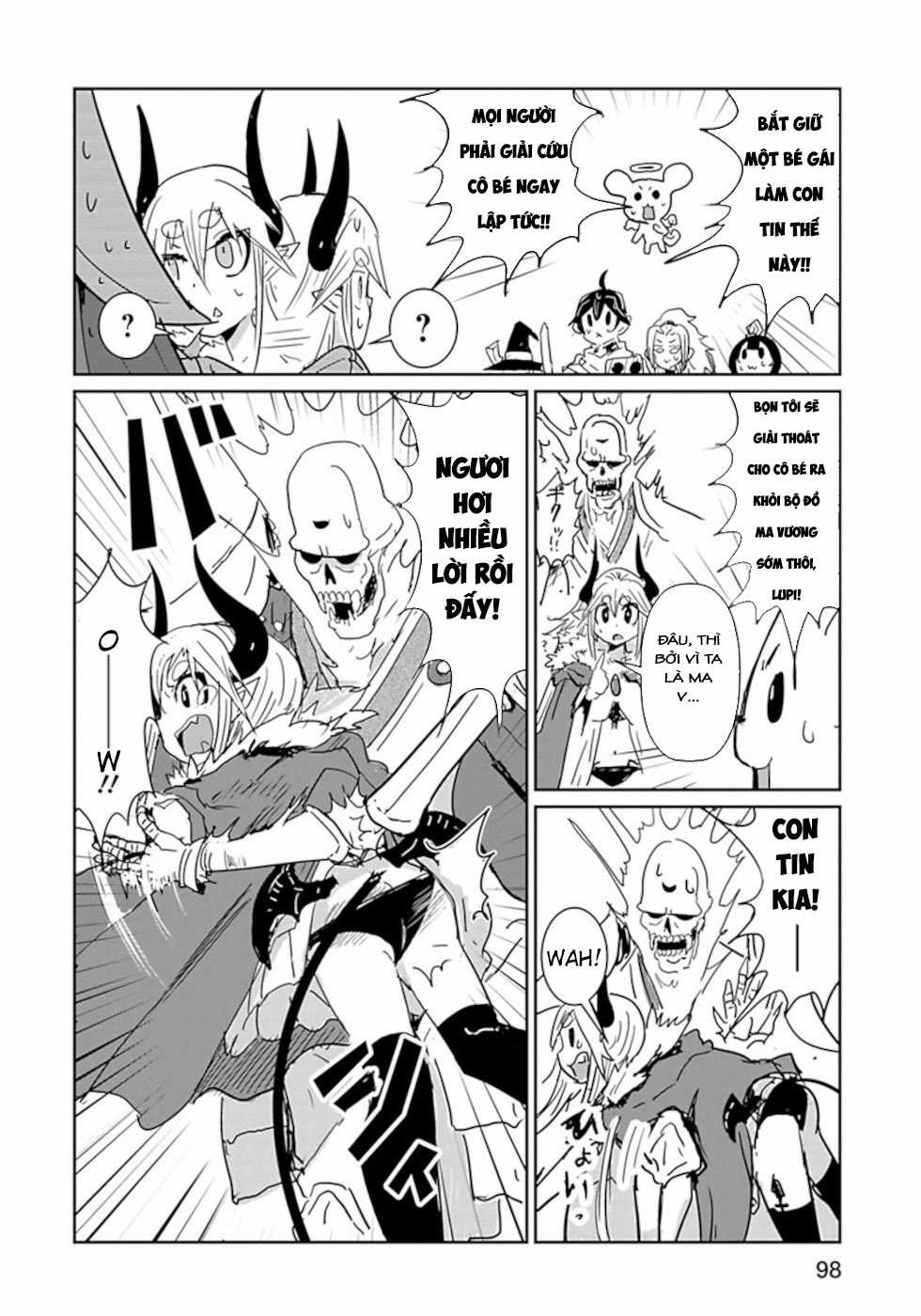 NAKANAIDE MAOU-CHAN Chapter 30 trang 9