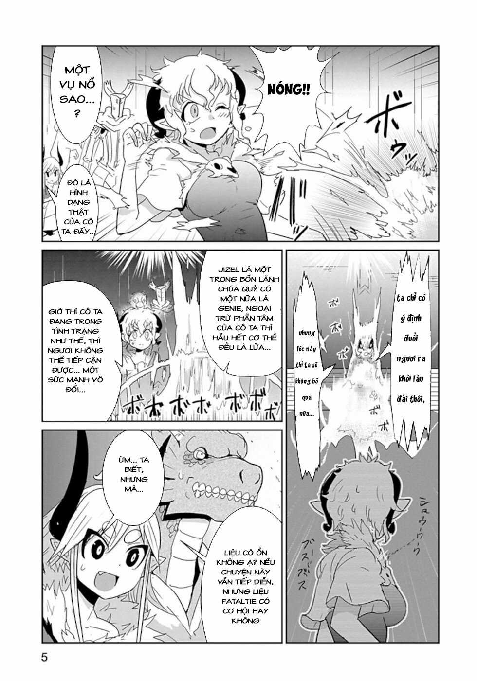 NAKANAIDE MAOU-CHAN Chapter 35 trang 4