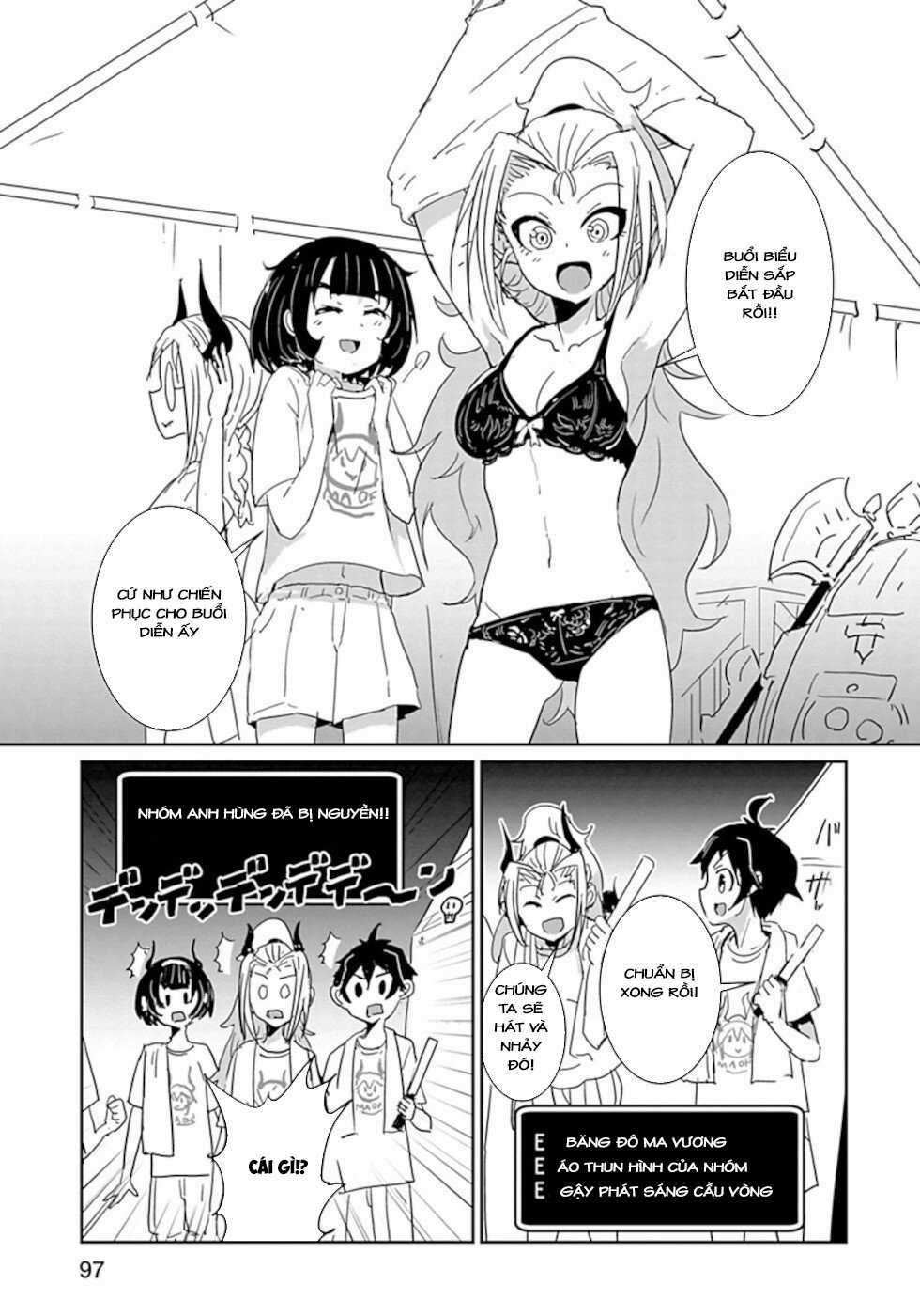 NAKANAIDE MAOU-CHAN Chapter 43 trang 4