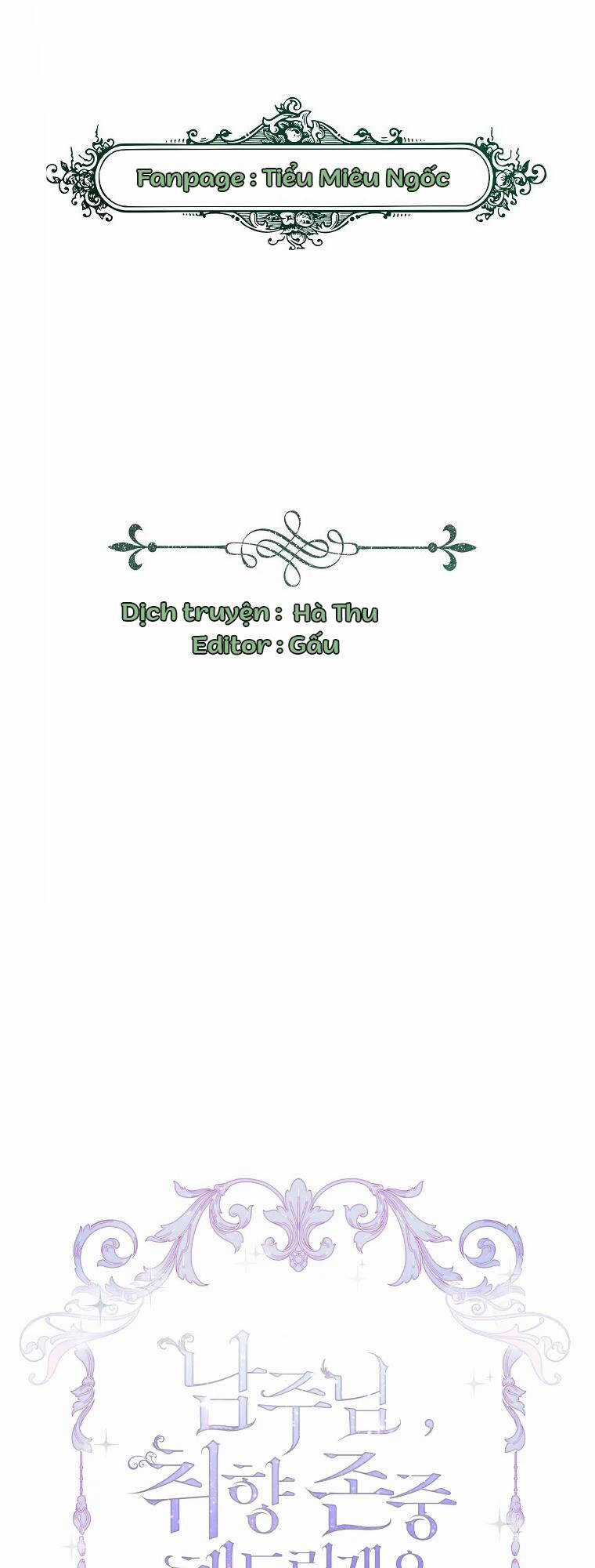 Nam Chính À, Tôi Sẽ Tôn Trọng Sở Thích Của Anh! Chapter 15 trang 0