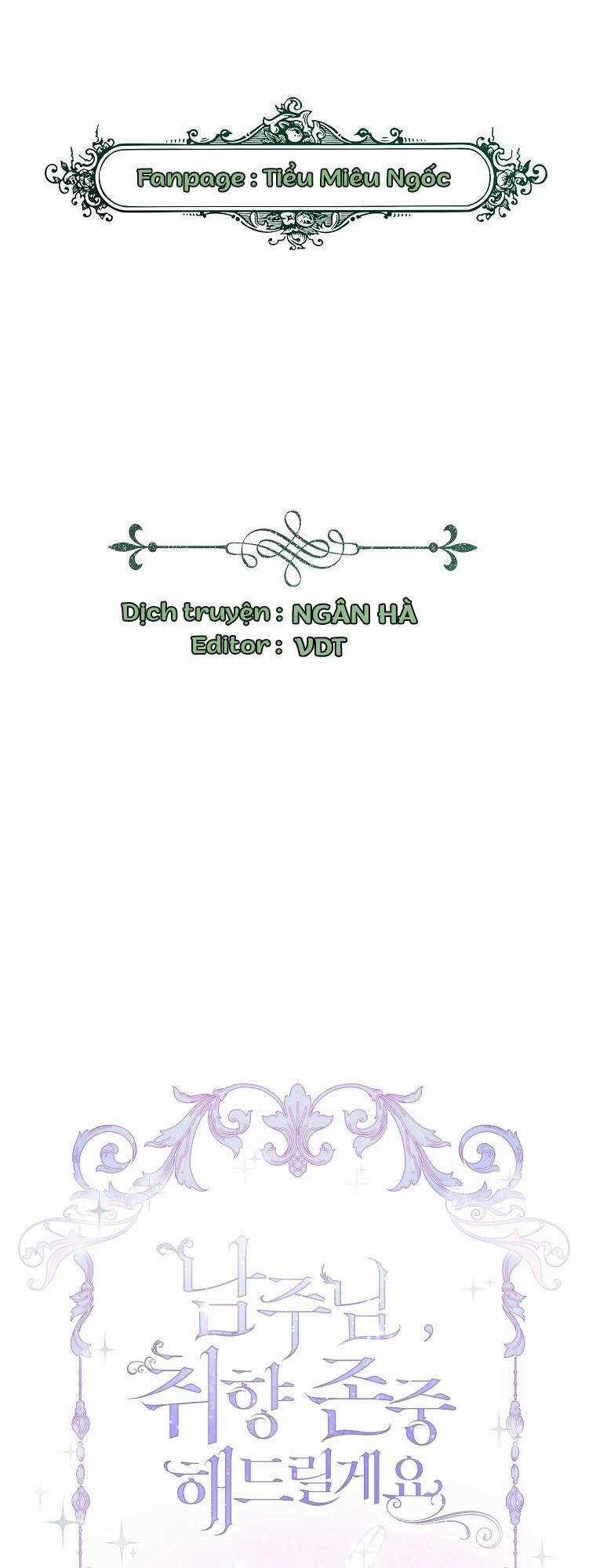 Nam Chính À, Tôi Sẽ Tôn Trọng Sở Thích Của Anh! Chapter 18 trang 0