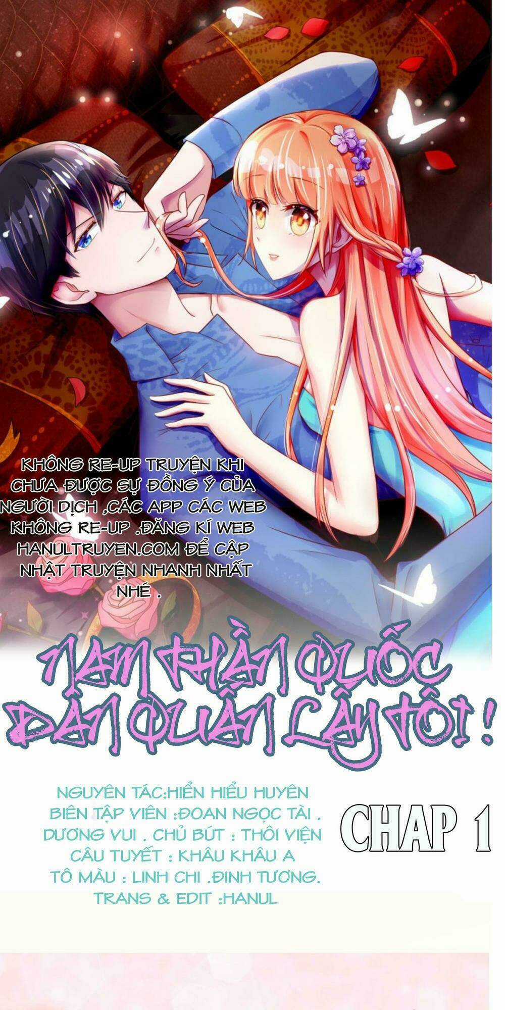 Nam Thần Quốc Dân Quấn Lấy Tôi Chapter 1 trang 0